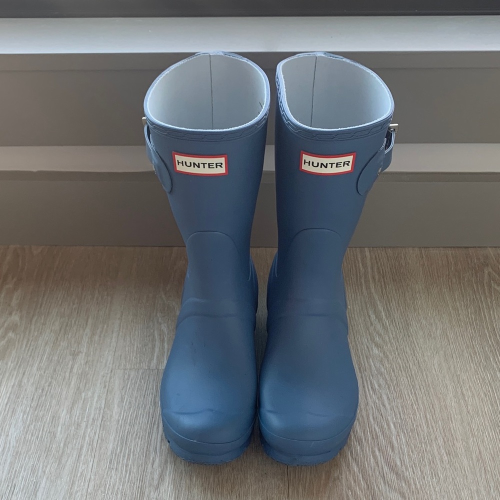 Hunter Classic Blue Waterproof Boots